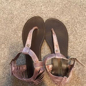 Steve Madden Pink Gladiator Sandals